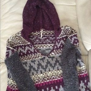 Hooded Knit Sweater